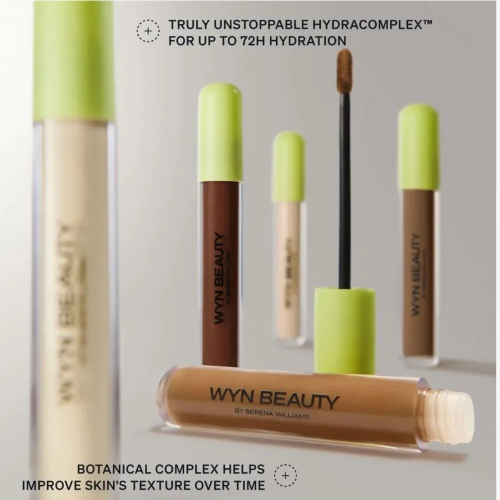 WYN BEAUTY Nothing To See Soft Matte Creamy Concealer Color 510 RISE